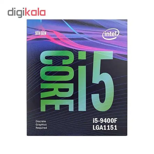 پردازنده مرکزی اینتل سری Coffee Lake مدل Core i5-9400f