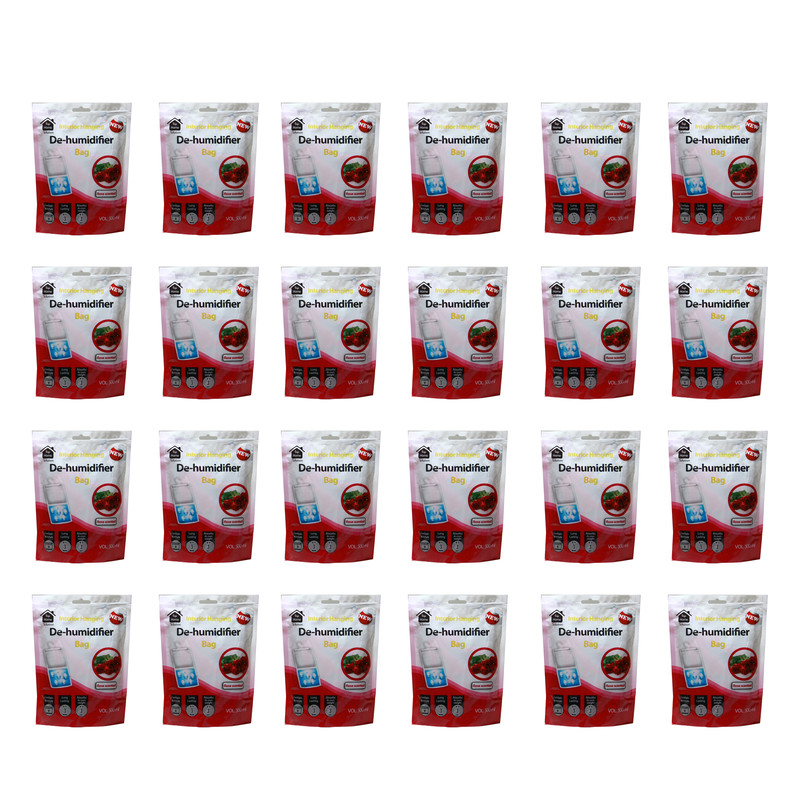 رطوبت گیر مدل رز حجم 500 میلی لیتر مجموعه 24 عددی