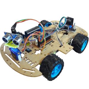 ربات تشخیص مانع مهندسیکا مدل 4W-R4000 