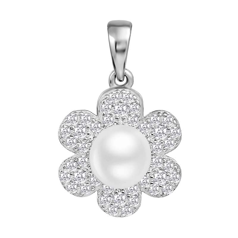 آویز گردنبند نقره زنانه اقلیمه کد VN437