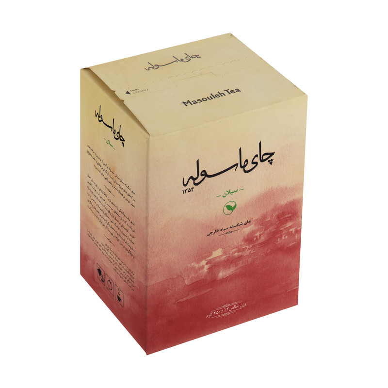 چای سیلان شکسته سیاه خارجی ماسوله مقدار 450 گرم
