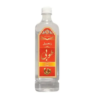 عرق زنجبیل گلاب طوبی حجم 0.5 لیتر