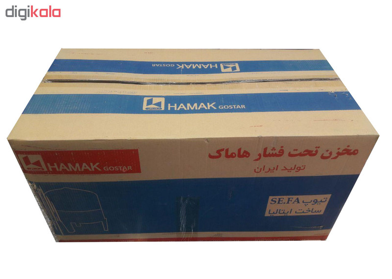 منبع تحت فشار هاماک مدل D100 ظرفیت 100 لیتر منبع تحت فشار هاماک مدل D100 ظرفیت 100 لیتر