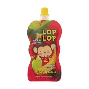 ژله نوشیدنی لپ لپ با طعم سیب و موز حجم 90 میلی لیتر