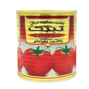 نقد و بررسی رب گوجه فرنگی تبرک - 800 گرم توسط خریداران
