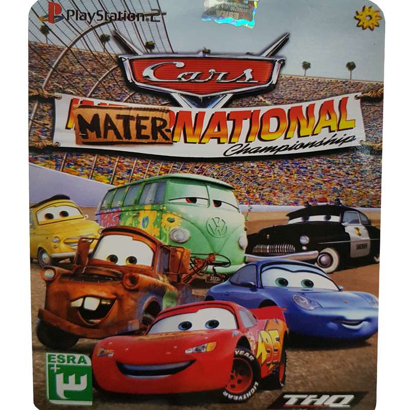 بازی Cars Mater National Championship مخصوص PS2 نشر لوح زرین بازی Cars Mater National Championship مخصوص PS2 نشر لوح زرین