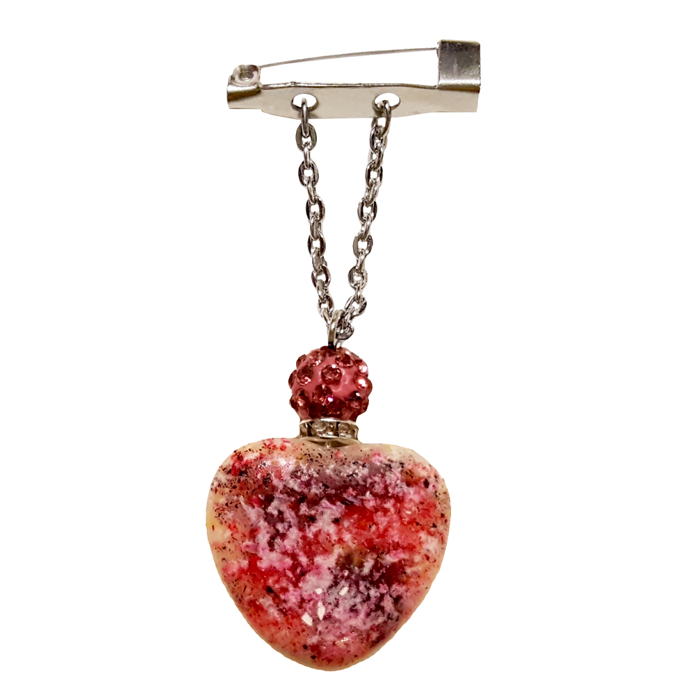 سنجاق سینه مدل قلب کد PM 340