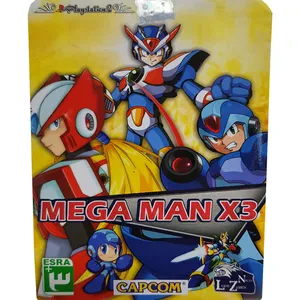 بازی Mega Man X3 مخصوص PS2 نشر لوح زرین