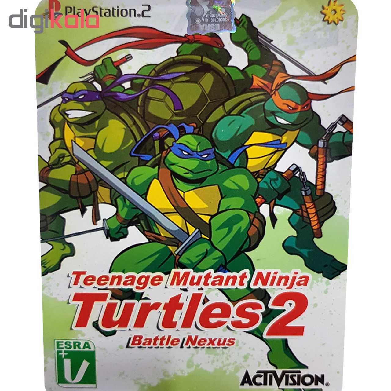 بازی Teenage Mutant Ninja Turtles 2 Battle Nexus مخصوص PS2 نشر لوح زرین