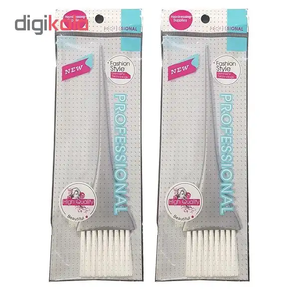 برس رنگ مو مدل w1209 مجموعه 2 عددی