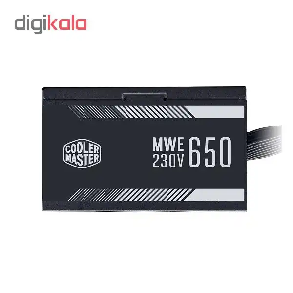 منبع تغذیه کامپیوتر کولر مستر مدل MWE 650 White