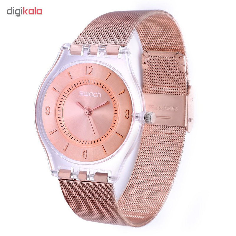 ساعت مچی عقربه ای زنانه مدل SW 7575 -SHA-RZ-RZ ساعت مچی عقربه ای زنانه مدل SW 7575 -SHA-RZ-RZ