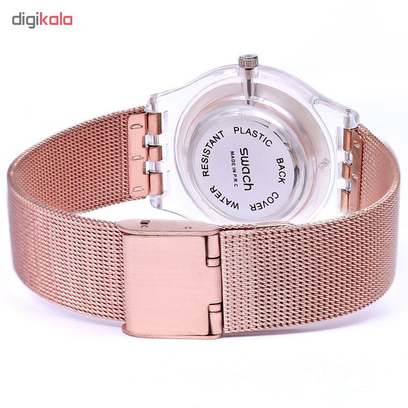 ساعت مچی عقربه ای زنانه مدل SW 7575 -SHA-RZ-RZ ساعت مچی عقربه ای زنانه مدل SW 7575 -SHA-RZ-RZ