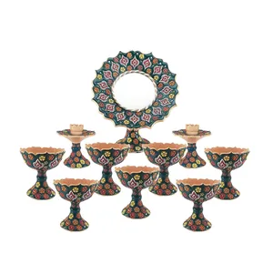 مجموعه ظروف هفت سین 10 پارچه کد 07