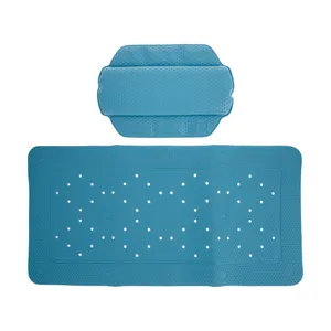 کفپوش ضدلغزش حمام و بالش وان کلین ولک کد 4325726917 مجموعه 2 عددی