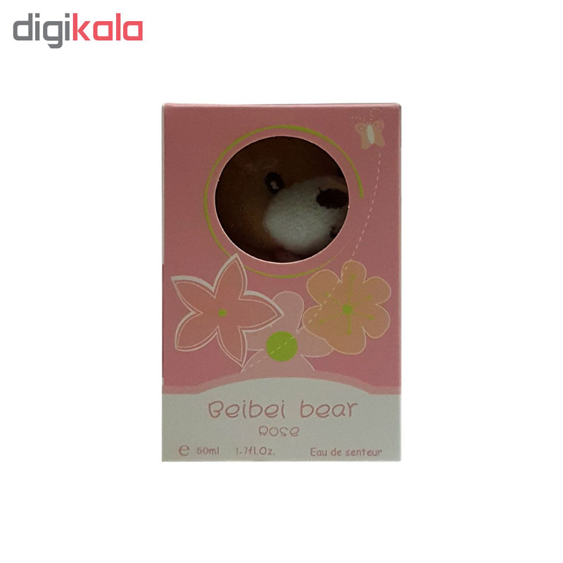 ادوکلن کودک مدل Beibei Bear Rose حجم 50 میلی لیتر
