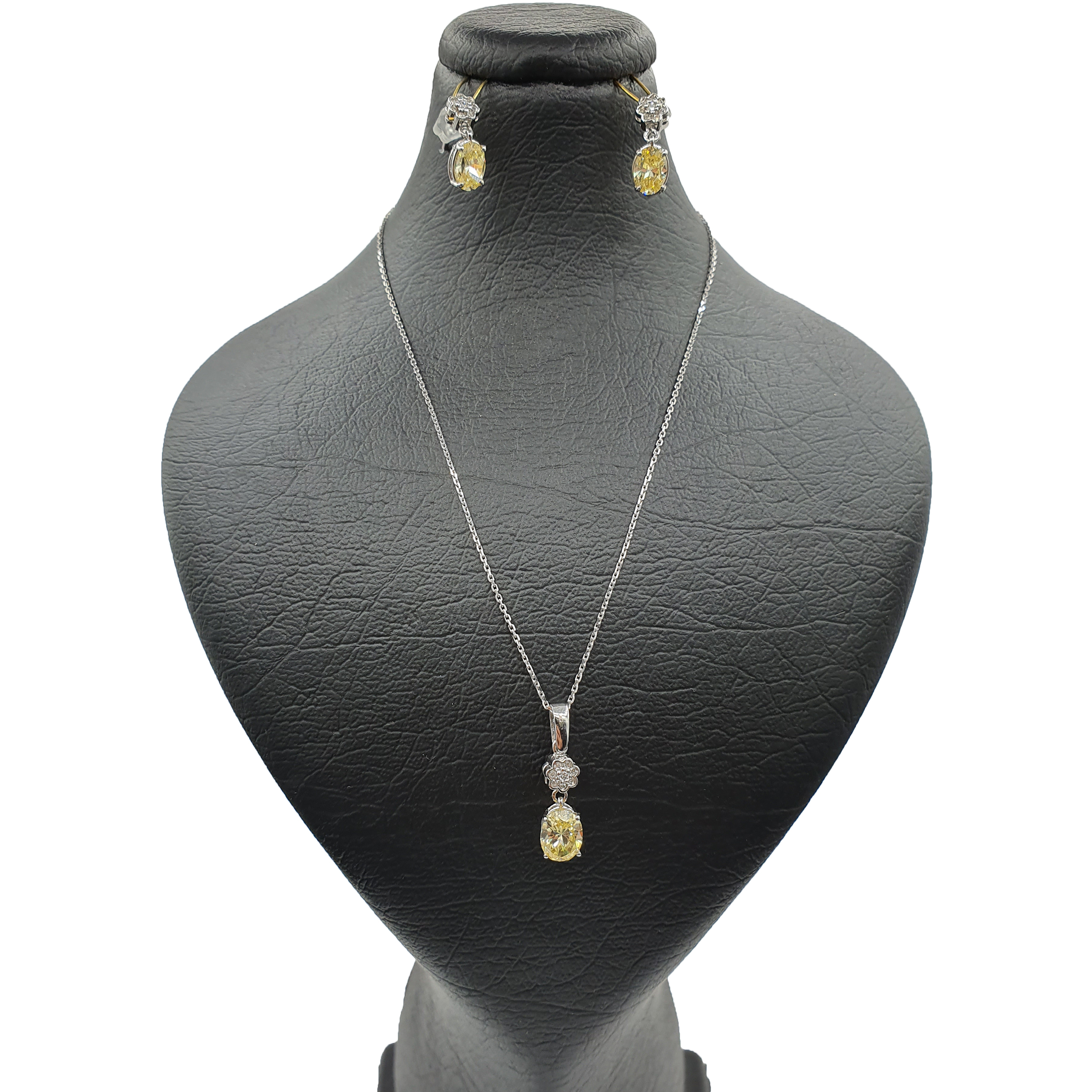 نیم ست طلا 18 عیار زنانه آزوریت کد FL05022