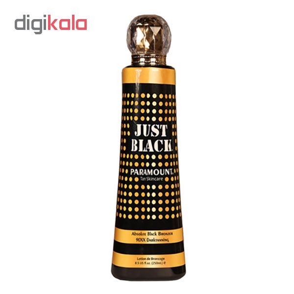 لوسیون سولاریوم پارامونت مدل Just Black حجم 250 میلی لیتر