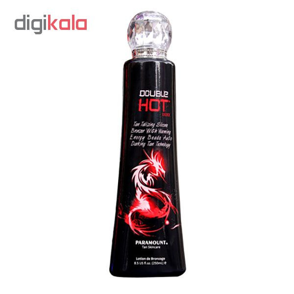 لوسیون سولاریوم بدن پارامونت مدل Double Hot حجم 250 میلی لیتر