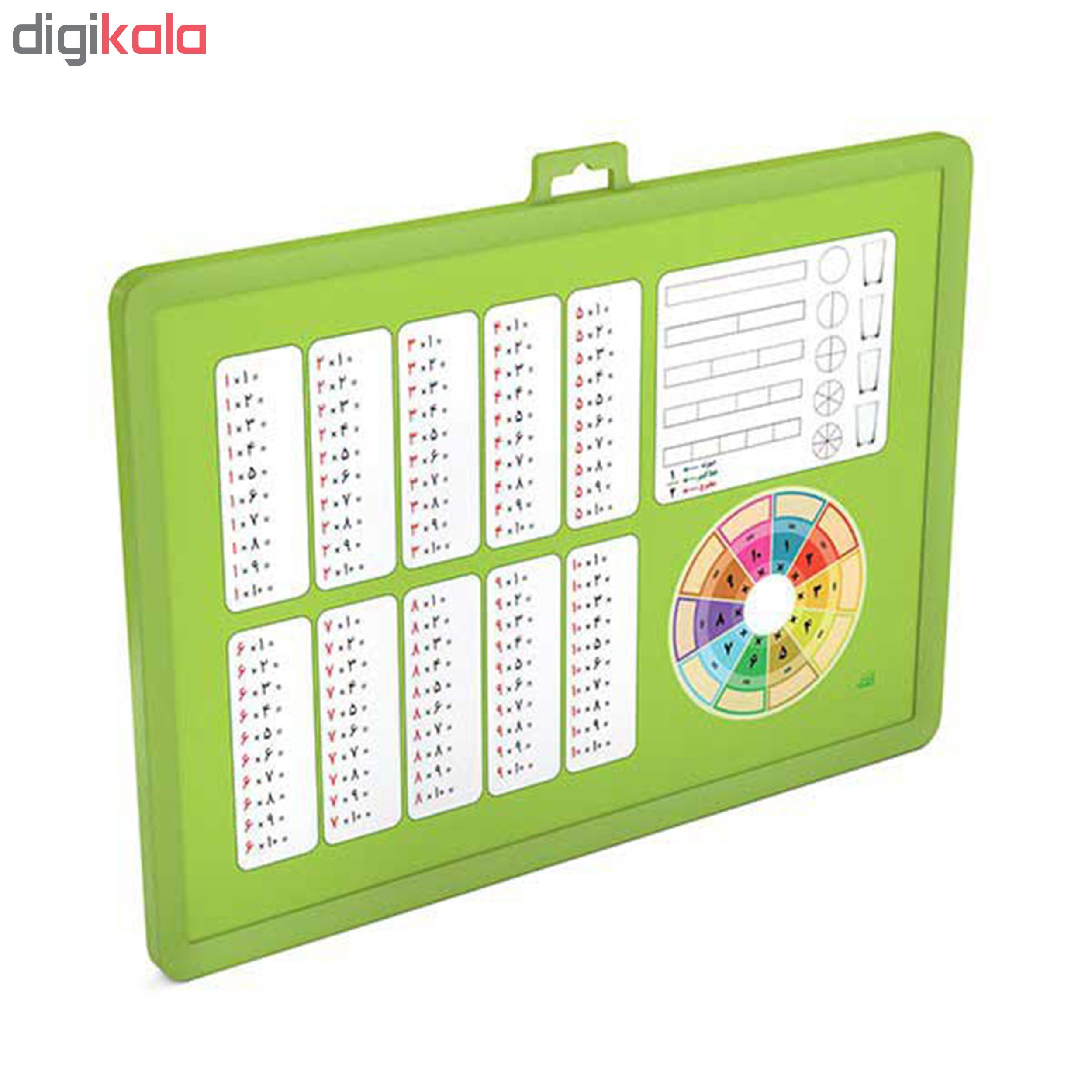 تخته وایت برد ریاضی یار کد 3 سایز 25*35 سانتی متر
