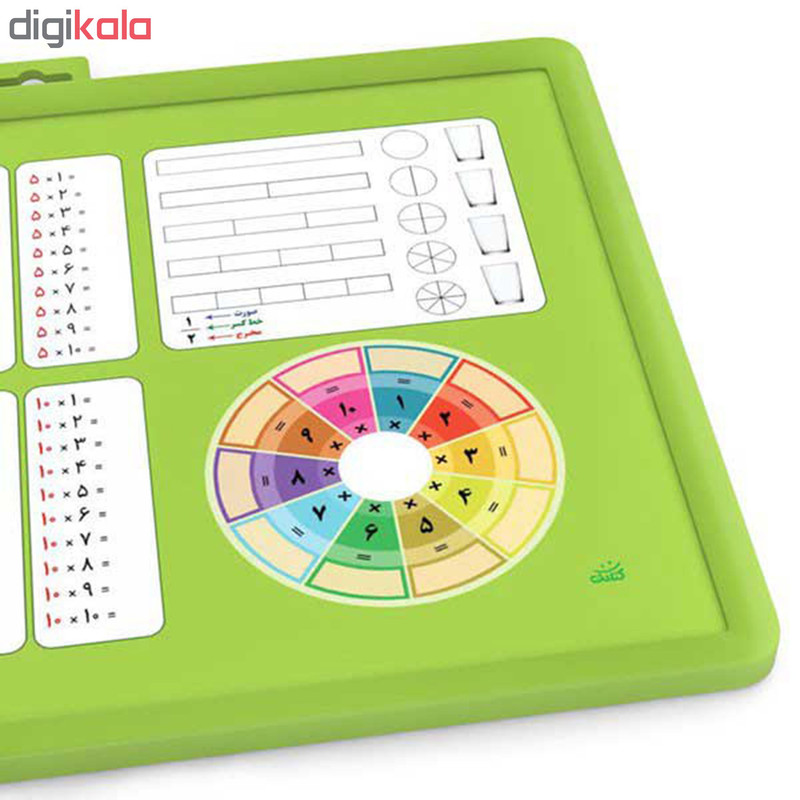 تخته وایت برد ریاضی یار کد 3 سایز 25*35 سانتی متر