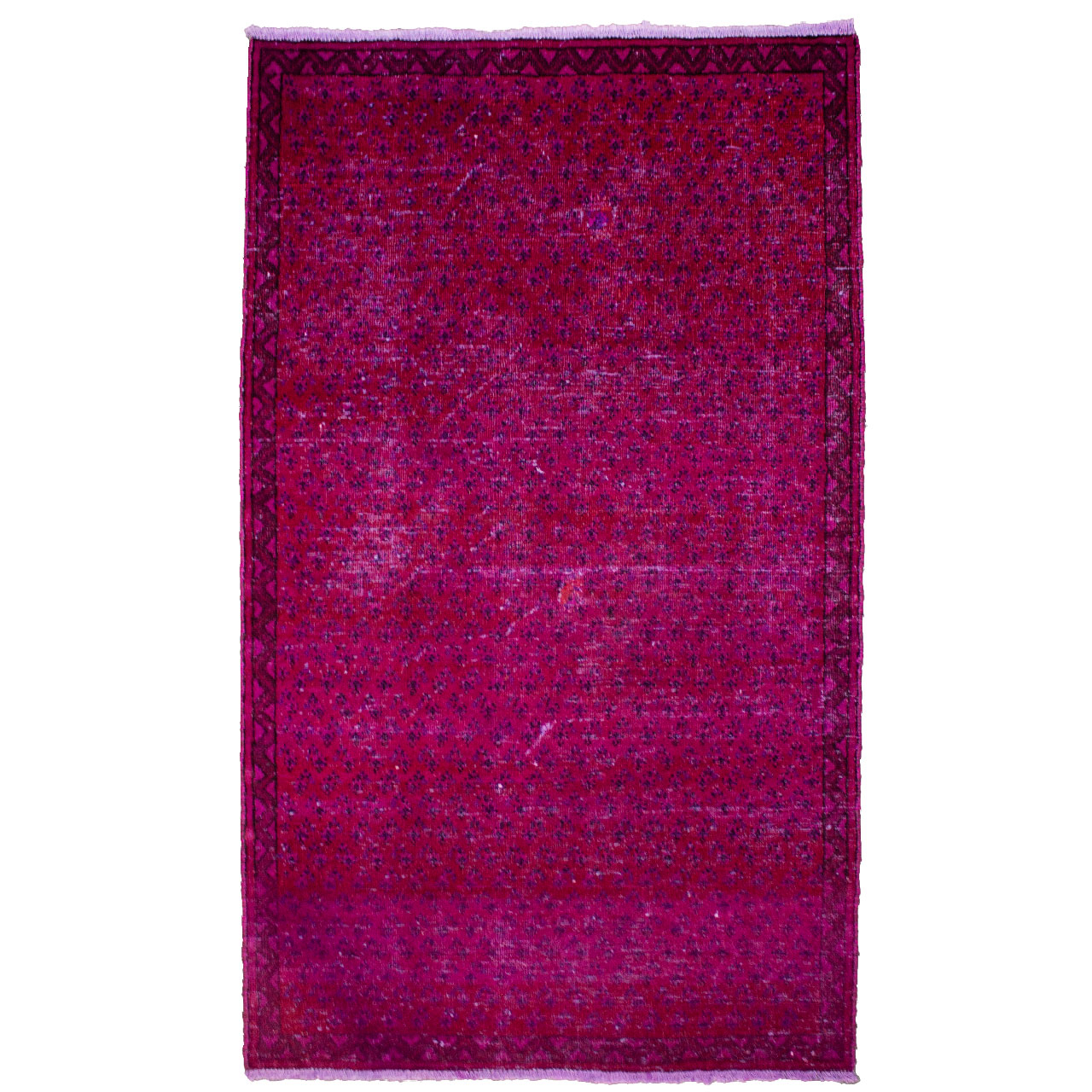 فرش دستبافت رنگ شده دو متری کد 980505