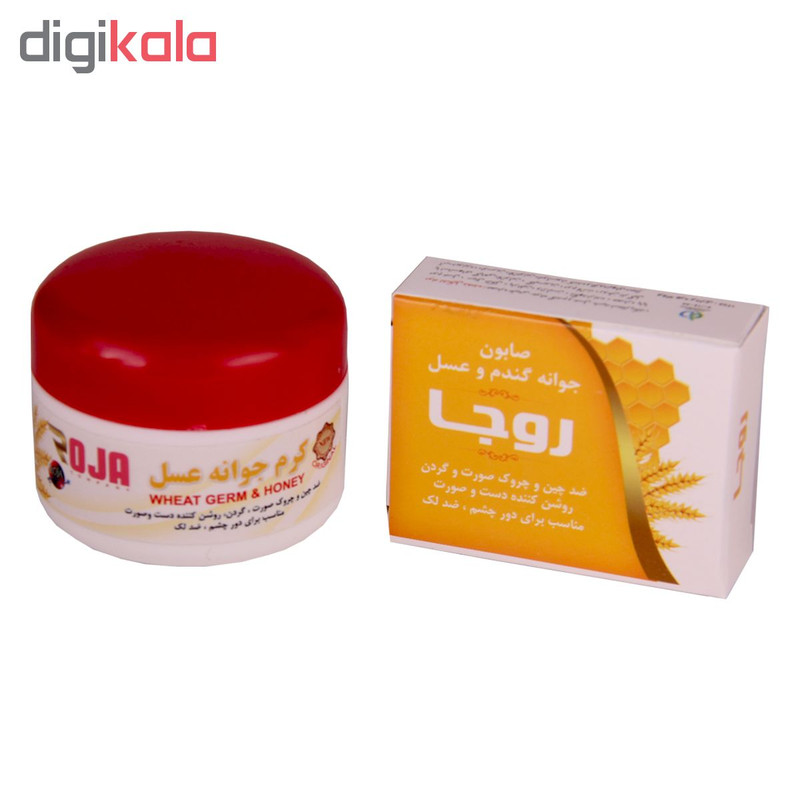 کرم ضد چروک روجا مدل Wheat Germ & Honey حجم 70 میلی لیتر