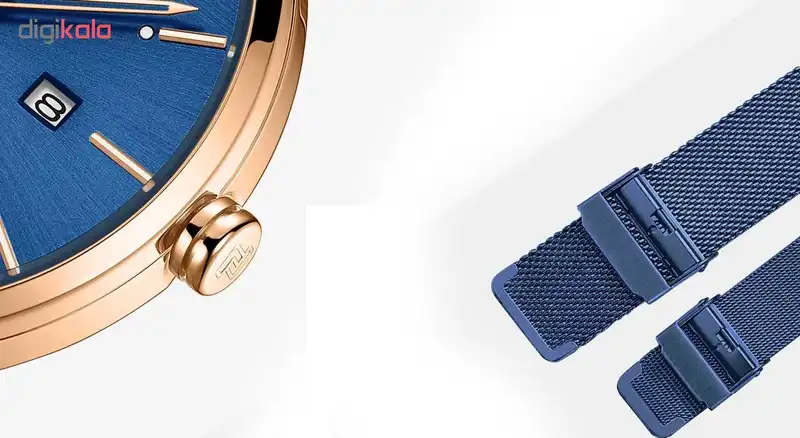 ست ساعت مچی عقربه ای زنانه و مردانه نیوی فورس مدل NF3008G