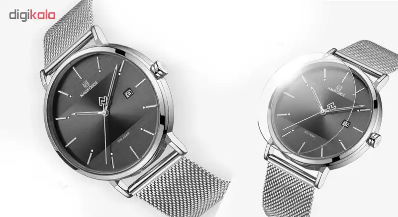 ست ساعت مچی عقربه ای زنانه و مردانه نیوی فورس مدل NF3008G