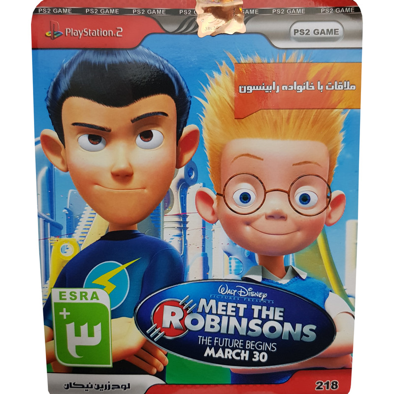 بازی meet the robinsons the future begins مخصوص PS2 نشر لوح زرین