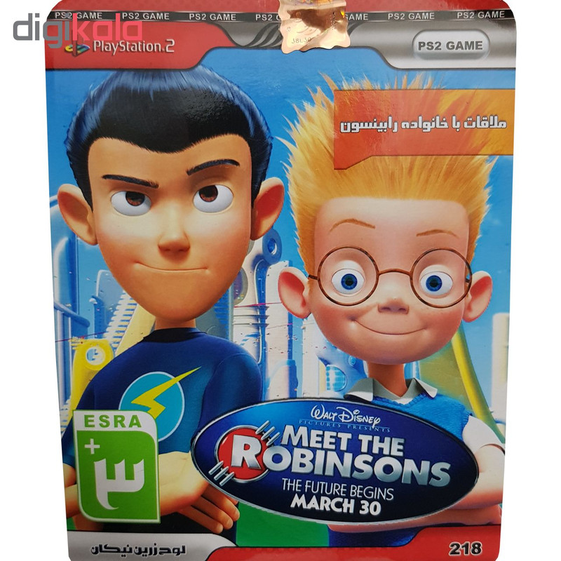 بازی meet the robinsons the future begins مخصوص PS2 نشر لوح زرین