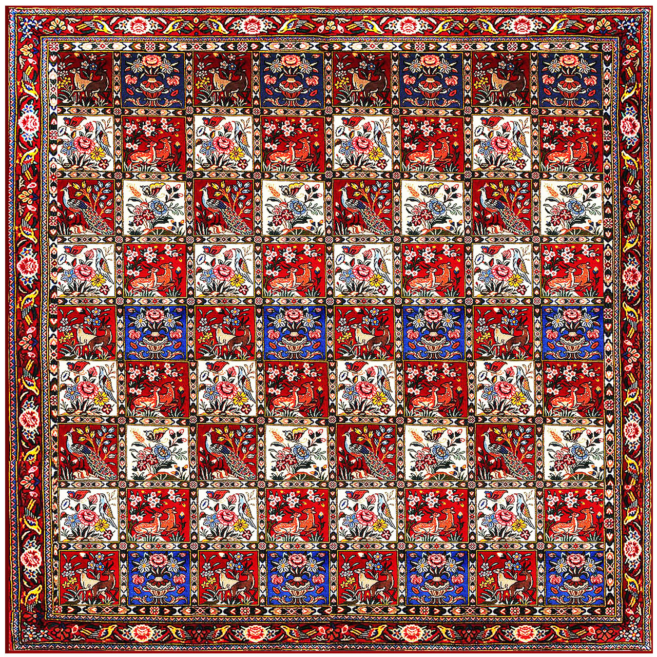 رومیزی طرح قالی کد 9969 رومیزی طرح قالی کد 9969