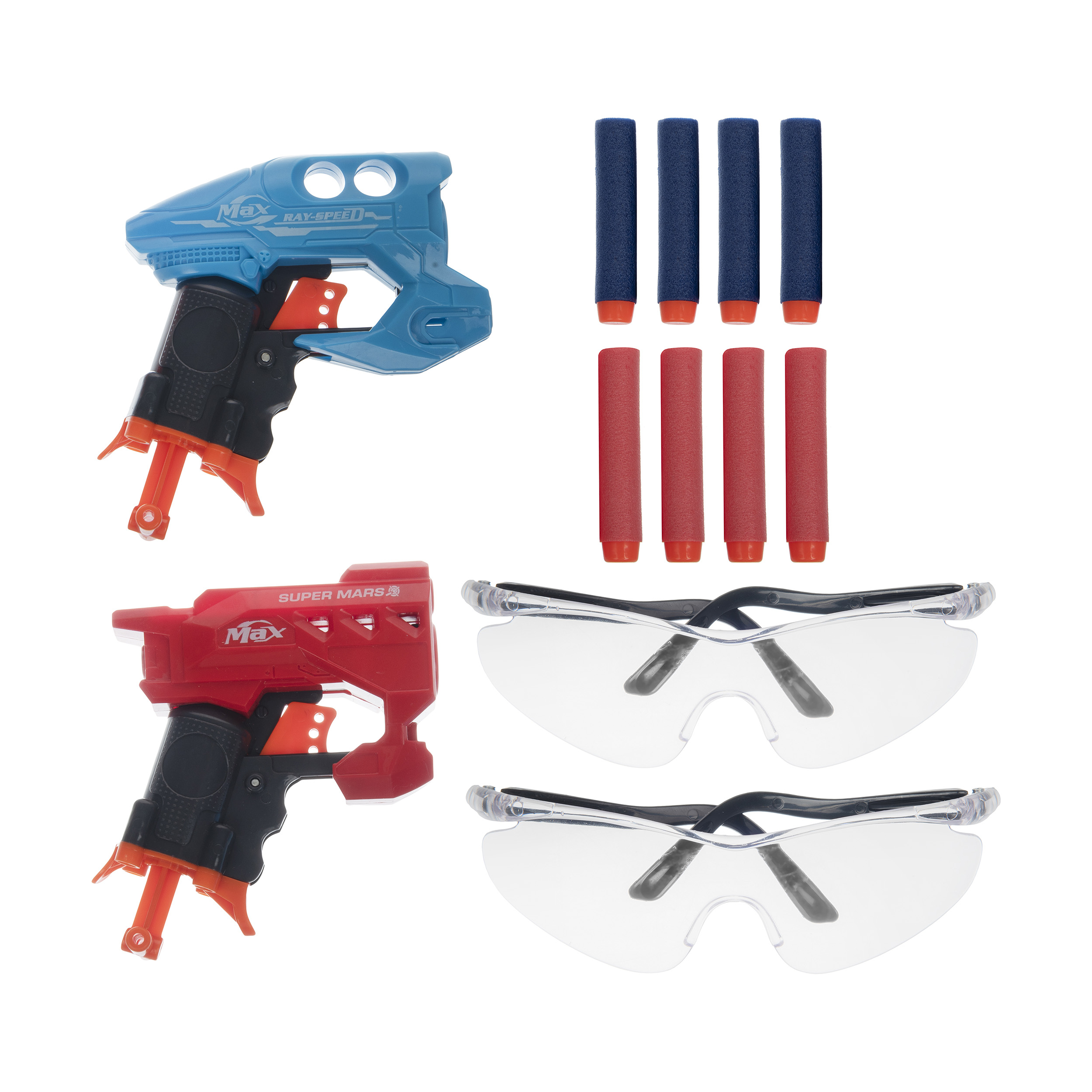 تفنگ بازی مدل air gun مجموعه دو عددی
