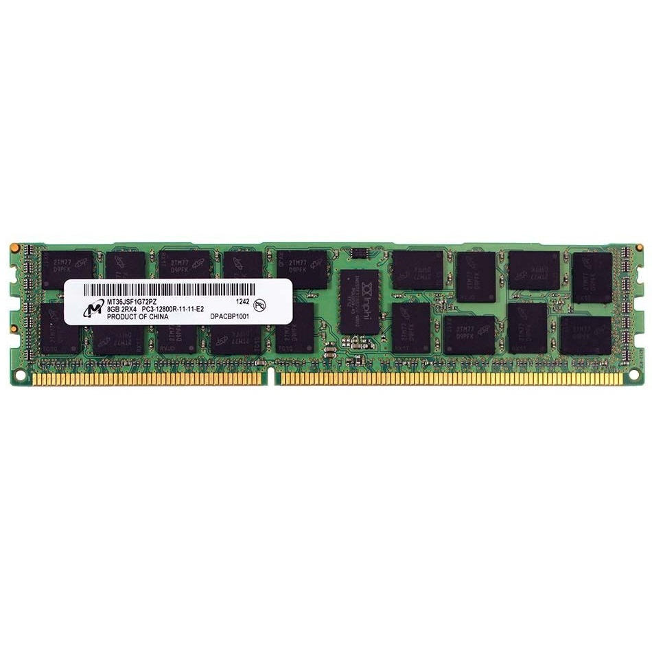رم سرور DDR3 تک کاناله 1333 مگاهرتز CL9 میکرون مدل MT36JSF1G72PZ ظرفیت 8 گیگابایت