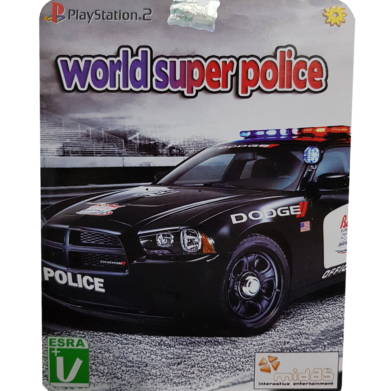 بازی world super police مخصوص PS2 نشر لوح زرین