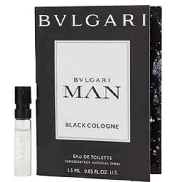 عطر جیبی مردانه بولگاری مدل Bvlgari Man Black Cologne حجم 1.5 میلی لیتر