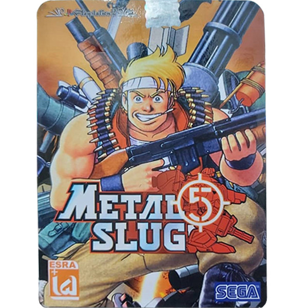 بازی Metal Slug 5 مخصوص PS2 نشر لوح زرین
