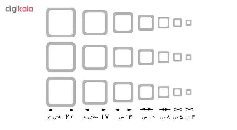 آینه مدل ارم کد ER1