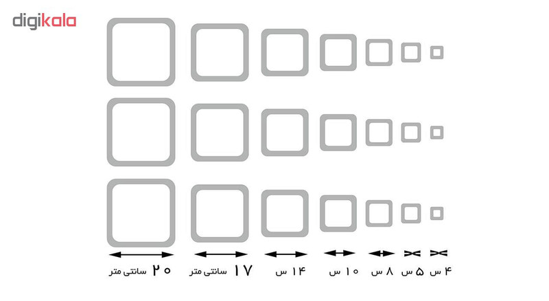 آینه مدل ارم کد ER1