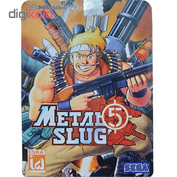 بازی Metal Slug 5 مخصوص PS2 نشر لوح زرین