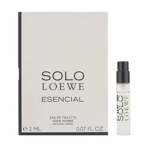 عطر جیبی مردانه لووه مدل Solo Loewe Esencial حجم 2 میلی لیتر