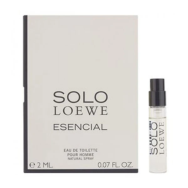 عطر جیبی مردانه لووه مدل Solo Loewe Esencial حجم 2 میلی لیتر
