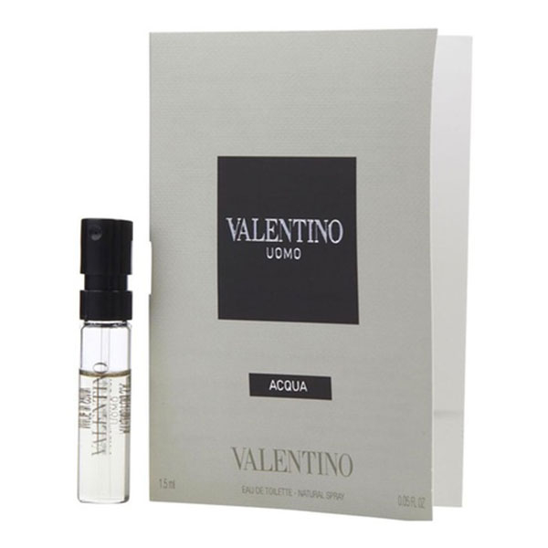 عطر جیبی مردانه ولنتینو مدل Uomo Acqua حجم 1.5 میلی لیتر