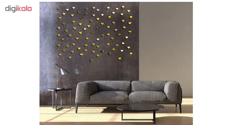 آینه طرح قلب کد 01