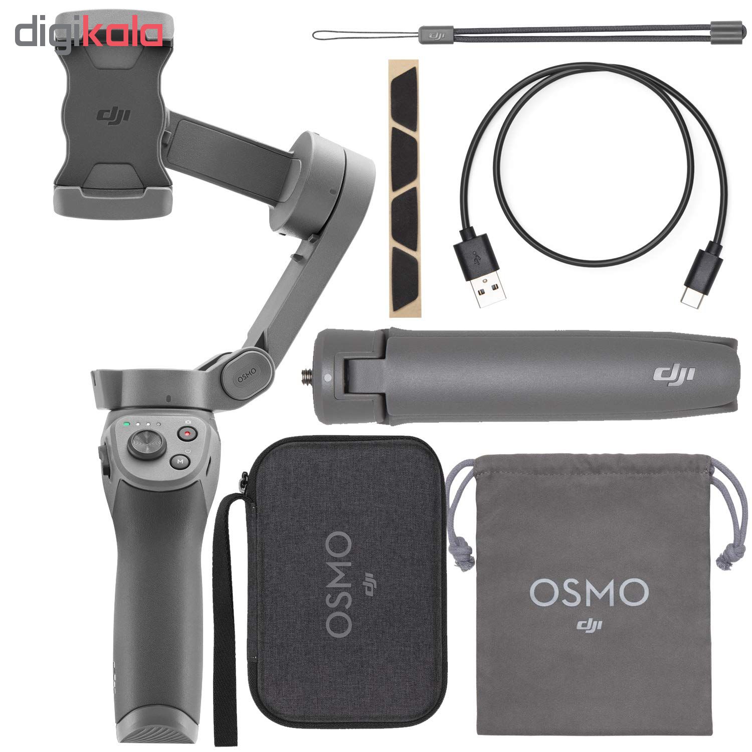 قیمت و خرید پایه نگهدارنده گوشی موبایل دی جی آی مدل Osmo Mobile 3