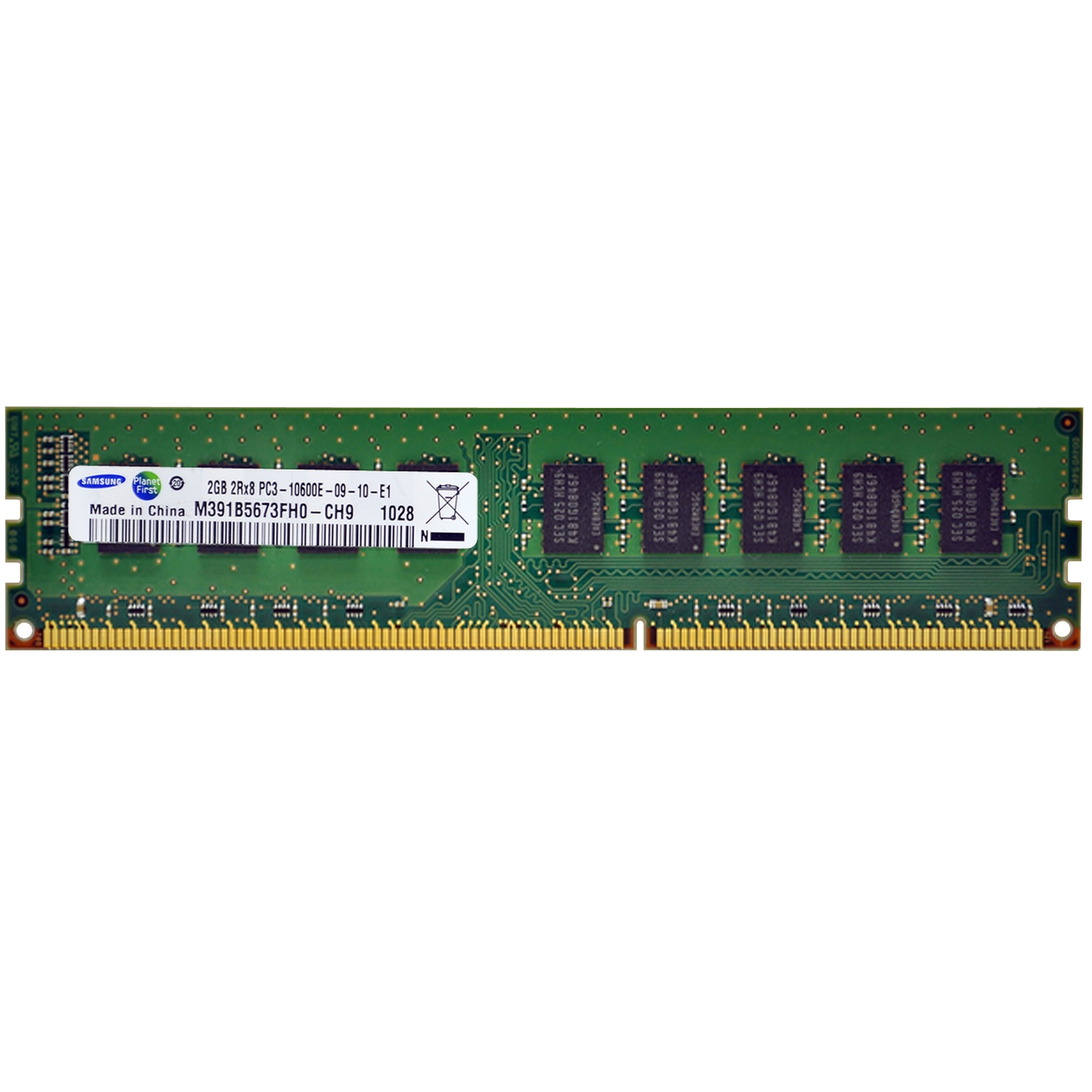 رم سرور DDR3 تک کاناله 1333 مگاهرتز CL9 سامسونگ مدل M391B5673FH0-CH9 ظرفیت 2 گیگابایت