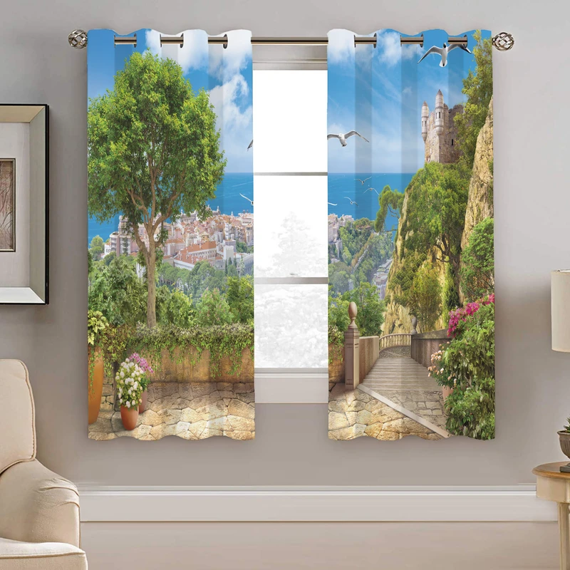 پرده نیروانا مدل pmk1686 سایز 190 × 140 سانتی متر