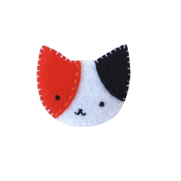 گل سینه طرح گربه کد 0143