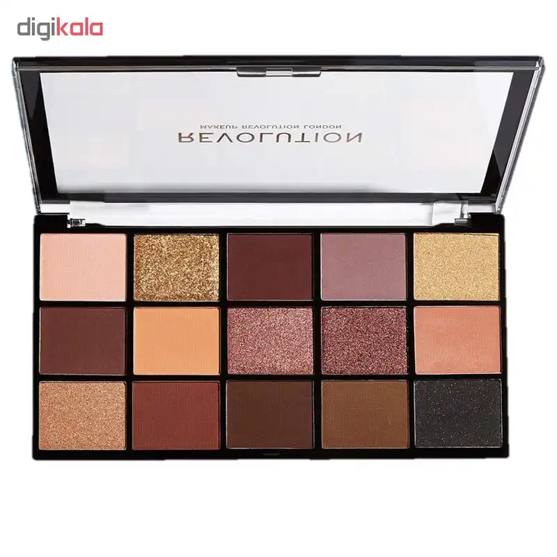 پالت سایه چشم رولوشن مدل velvet rose شماره 01