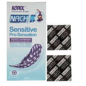 کاندوم ناچ کدکس مدل Pro-Sensation Sensitive بسته 12 عددی به همراه کاندوم گود لایف مدل کلاسیک مجموعه 2 عددی